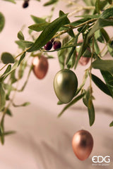 edg enzo de gasperi edg enzo de gasperi decorazione uovo chioccia opaco lucido cf 12 pz h 6 cm lavanda ean 8059824244741