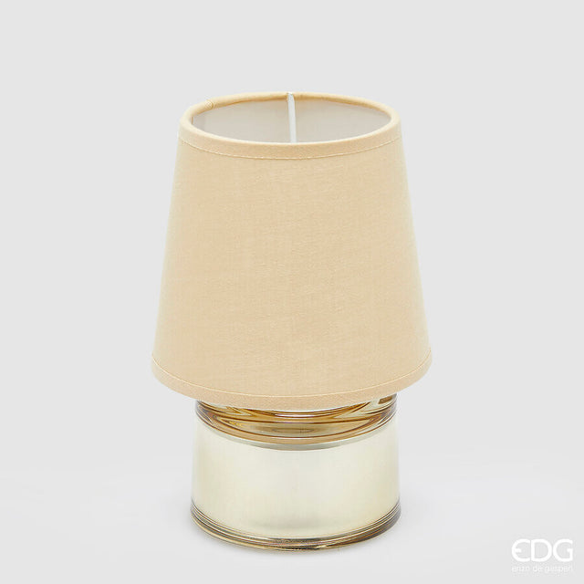 edg enzo de gasperi lampada da tavolo cozy h 18 cm d 12 cm ip 20 champagne scatola regalo ean 8059824499653