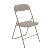 Chaise Pliante L'Arcolaio My Rembourrée Métal Tourterelle