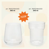 edg enzo de gasperi edg enzo de gasperi bicchiere bombato h 9 cm d 9 cm 400 ml cf 6 pz ean 8059824515230