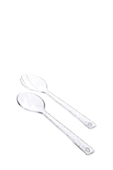 regalo italiano regalo italiano set 2 cucchiai lance h 65 cm 285 x 4 cm plastica trasparente ean 8021785782891