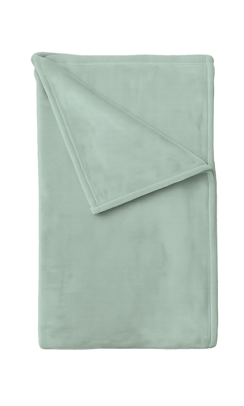 Androni Giocattoli Plaid en Flanelle Moyen Uni – Couverture Douce et Chaude pour Canapé et Lit, Coloris Assortis 1 pcs