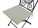 L'Arcolaio Cuscino Antimacchia per Sedia Beige 40x40