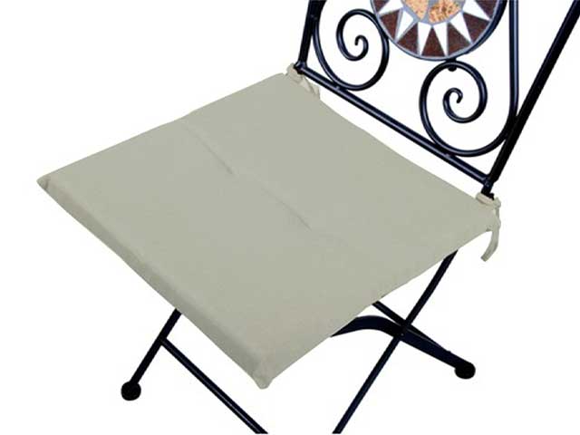 Coussin Antitache L'Arcolaio pour Chaise Beige 40x40