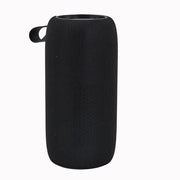 L'Arcolaio Speaker Bluetooth Cylindrique FM Noir/Orange 8,4x8,4x17,2 cm