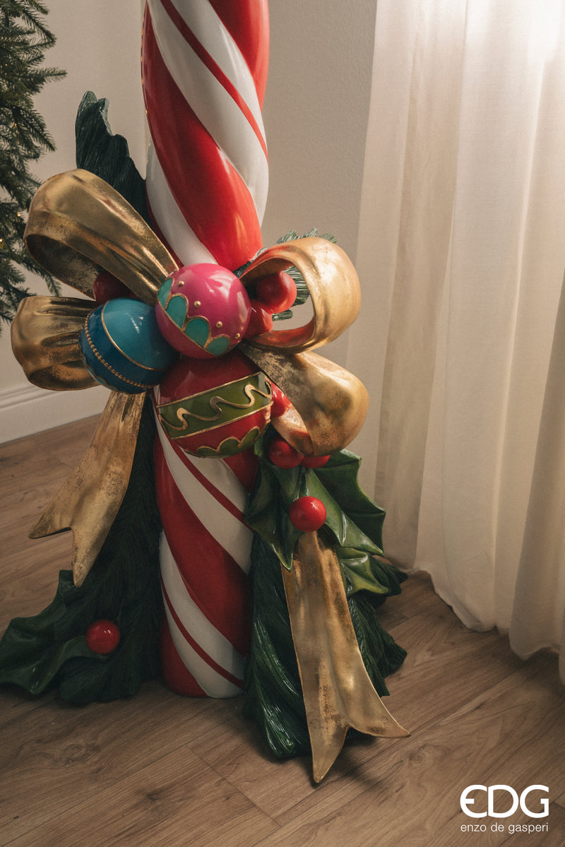 Décoration de Noël EDG Enzo De Gasperi Candycane H 137 cm L 66 cm L 51 cm Vert Rouge