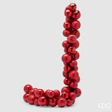 EDG Enzo De Gasperi Festoon Noël PalleMix X 50 L 170 Cm D 8 Cm D 10 Cm Rouge
