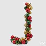 Boules de Noël Festoon EDG Enzo De Gasperi Mix X 50 L 170 cm P 8 cm P 10 cm Multicolore