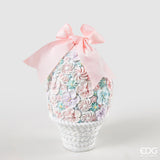 edg enzo de gasperi edg enzo de gasperi decoro uovo pasqua h 30 cm d 16 cm multicolor ean 8059824469465