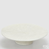edg enzo de gasperi edg enzo de gasperi alzata decorativa serenity h 11 cm d 42 cm ivory ean 8059824482730