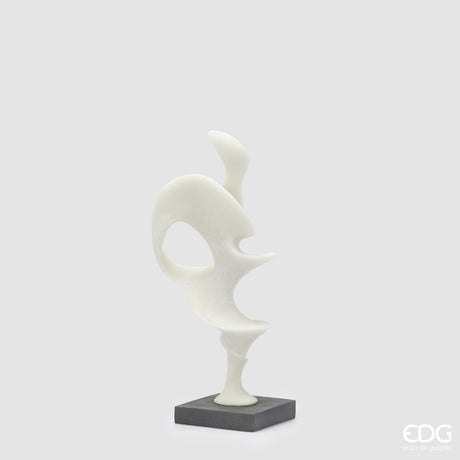 edg enzo de gasperi edg enzo de gasperi scultura fluid design con base h 50 cm l 155 cm l 155 cm ivory ean 8059824482778