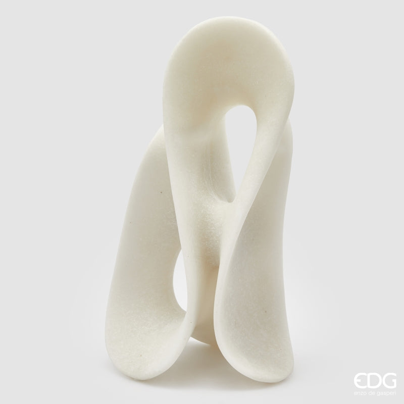 edg enzo de gasperi edg enzo de gasperi scultura fluid design h 39 cm l 205 cm l 185 cm ivory ean 8059824497628