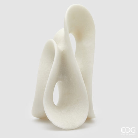 edg enzo de gasperi edg enzo de gasperi scultura fluid design h 39 cm l 205 cm l 185 cm ivory ean 8059824497628