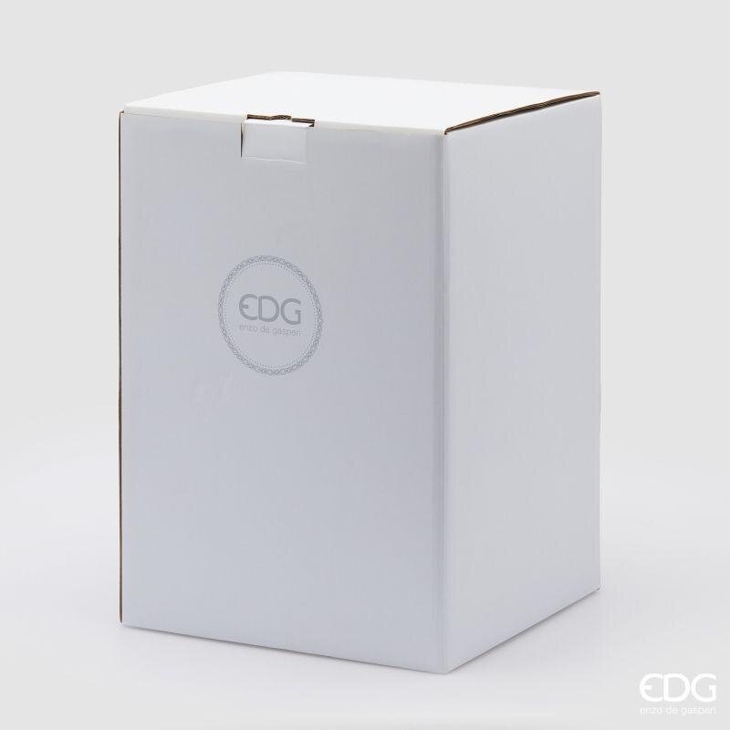 EDG Enzo De Gasperi Carillon Natalizio Cavallo Giostra H17 Ø9,5 cm Rosso – Decorazione di Natale