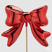 EDG Enzo De Gasperi Nœud Décoration Rouge 63x23x6 cm – Décoration de Noël