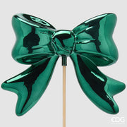 EDG Enzo De Gasperi Nœud Décoratif Vert 63x23x6 cm – Décoration de Noël
