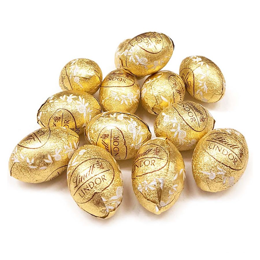 Lindt Lindor Eggs White Chocolate 500 Gr 