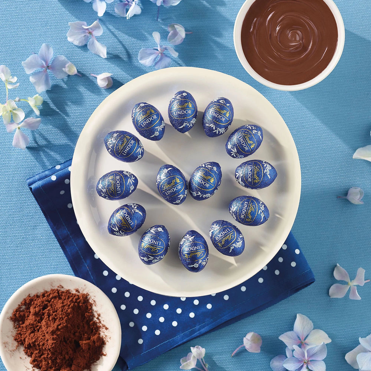 Œufs en chocolat noir Lindt Lindor 45 % 500 g 