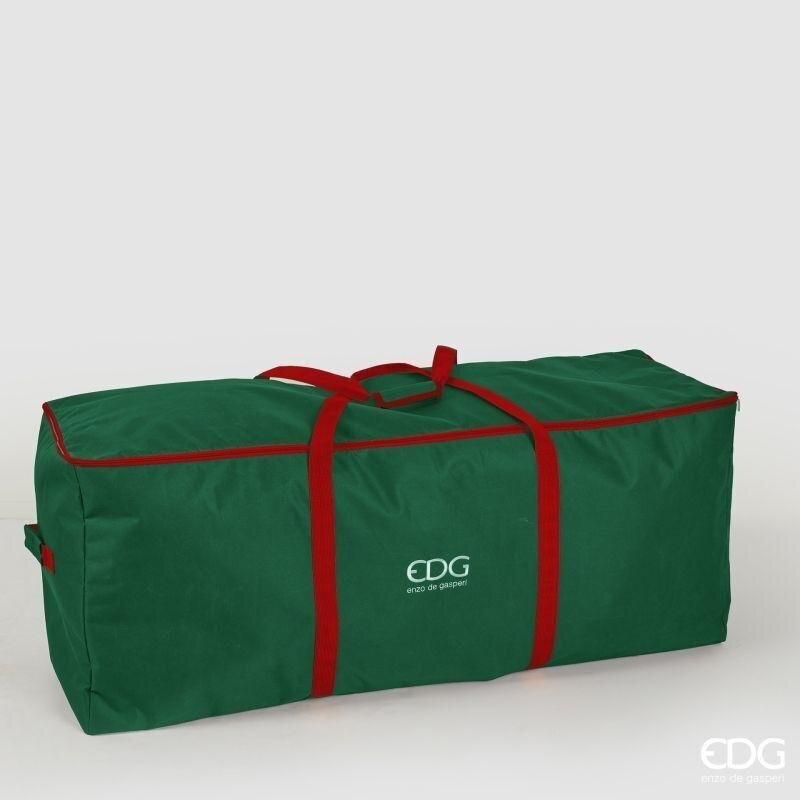 EDG Enzo De Gasperi Sac de transport pour sapin de Noël H 50 cm L 120 cm L 38 cm Marron