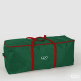EDG Enzo De Gasperi Sac de rangement pour Sapin de Noël H 50 Cm L 120 Cm L 38 Cm Vert