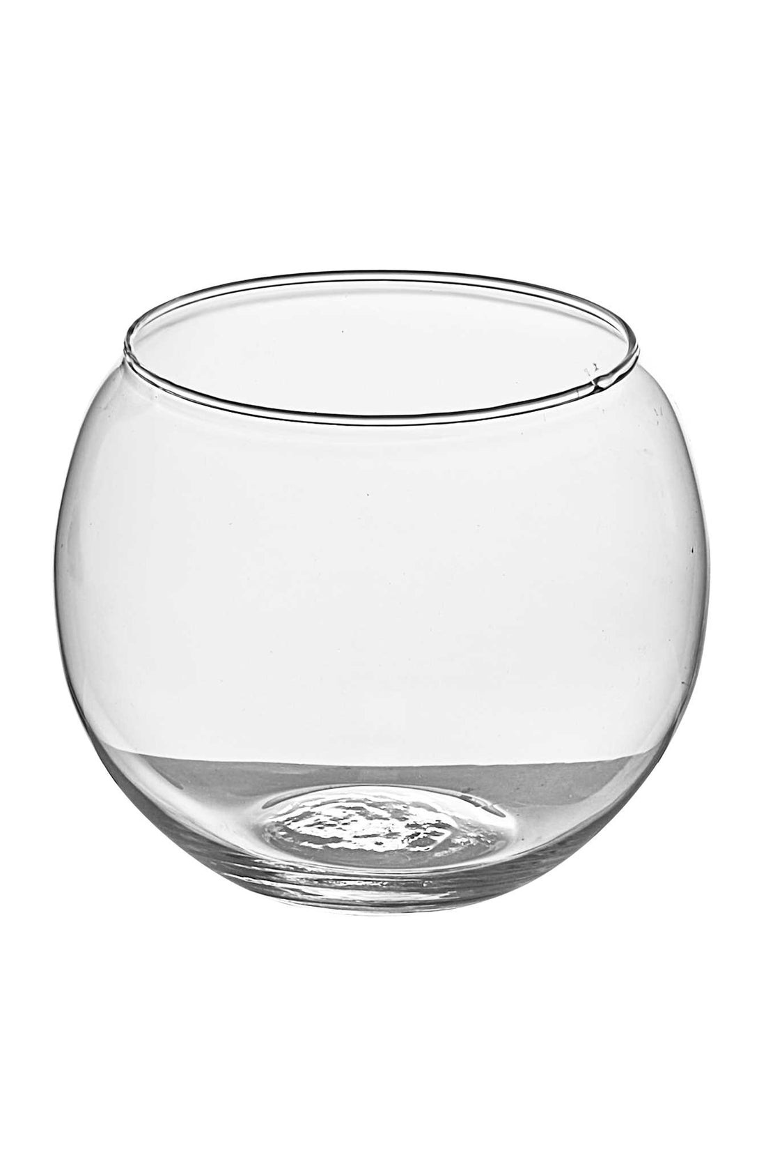 Vase sphérique en verre ARPIMEX H 12 cm P 15 cm