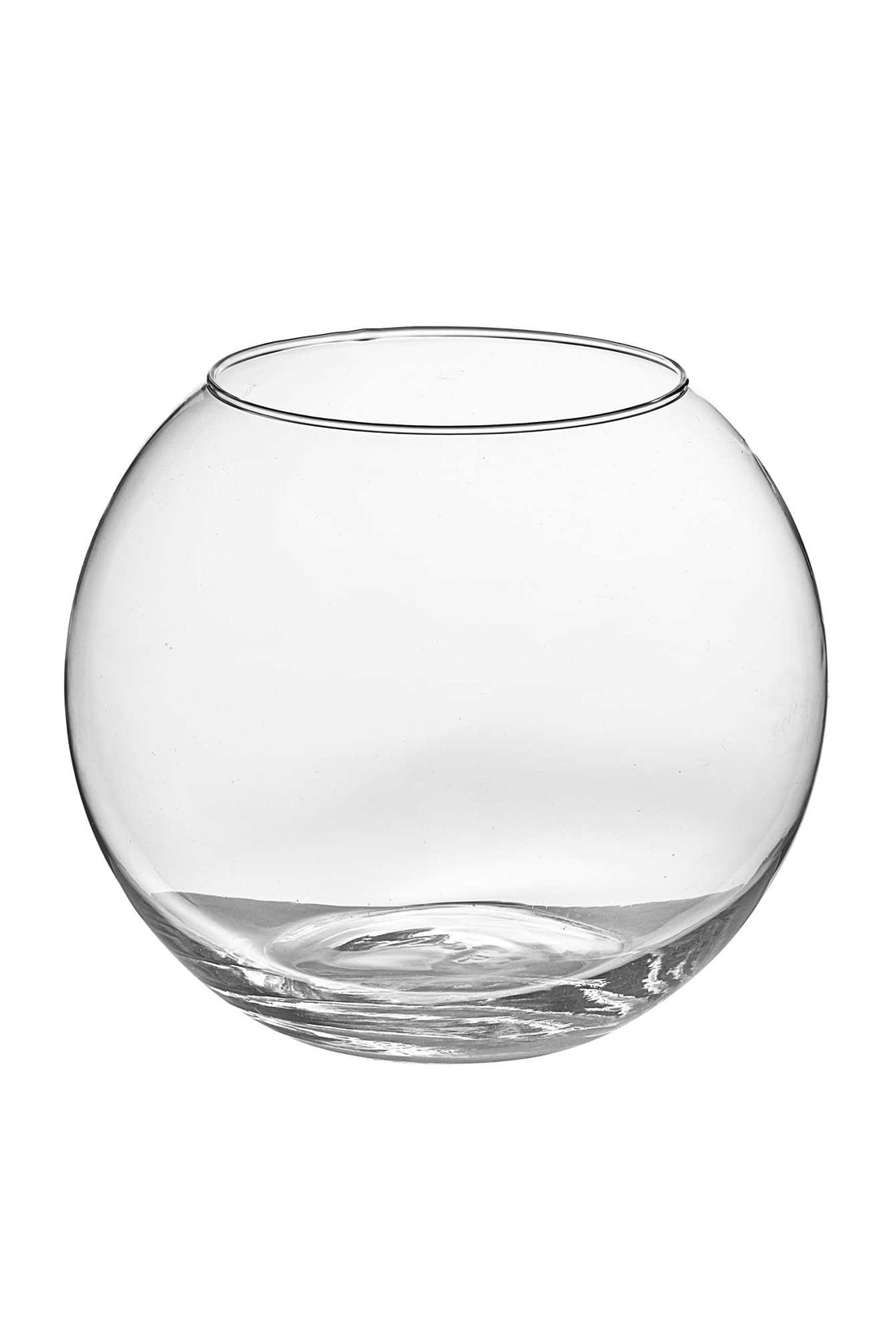 Vase sphérique en verre ARPIMEX H 25 cm P 30 cm