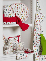 tognana tognana servizio natale 4 tazze cappuccino con piattino atollo candy bianco rosso ean 8056444339529