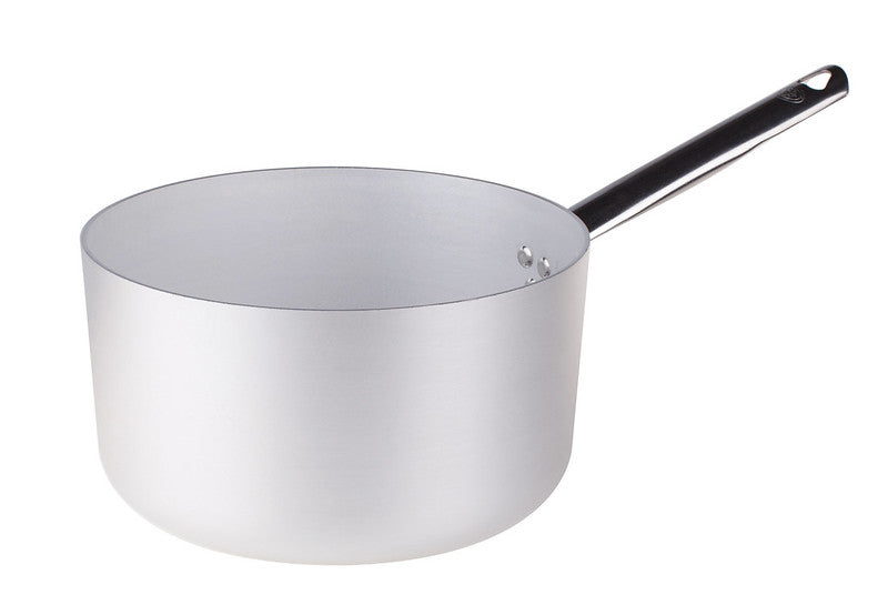 AGNELLI Casserole Haute 1 Anse Aluminium D 14 cm
