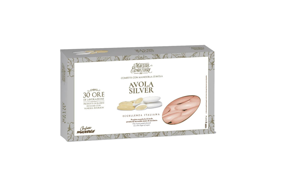 Confettis Maxtris Avola Argent Rose 1 Kg