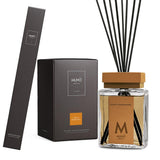 Muhà Luxe Diffuseur de Parfum d'Ambiance avec Bâtonnets Cèdre et Bergamote 500 ml