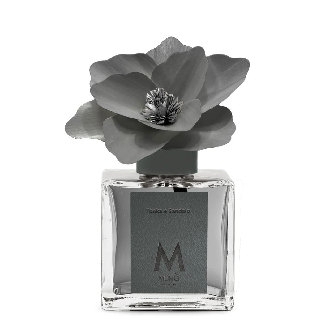 Muhà Diffuseur de parfum Magnolia Tonka et Bois de Santal 500 ml