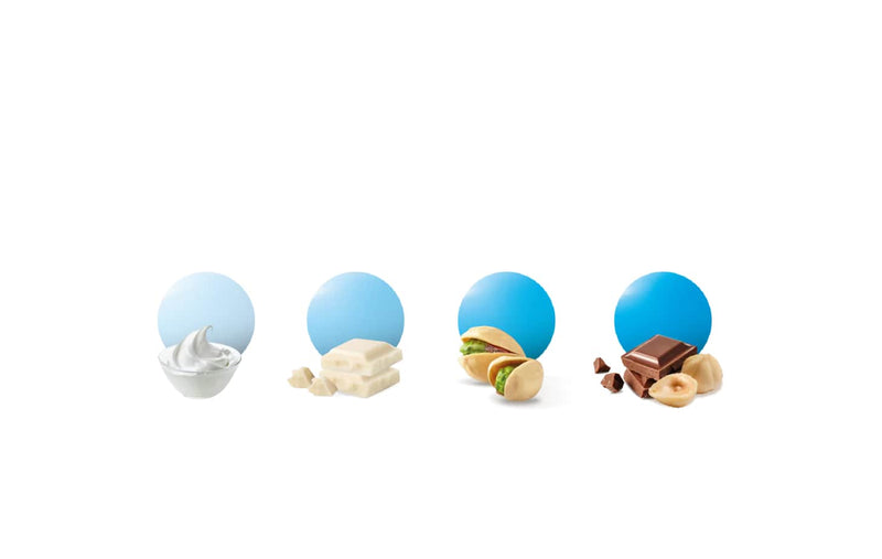 Maxtris Dragées Bon Bon Crème Bleu Nuancé 900 Gr