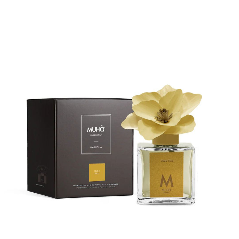 Muhà Diffuseur de parfum Magnolia Raisin et Figue 100ml