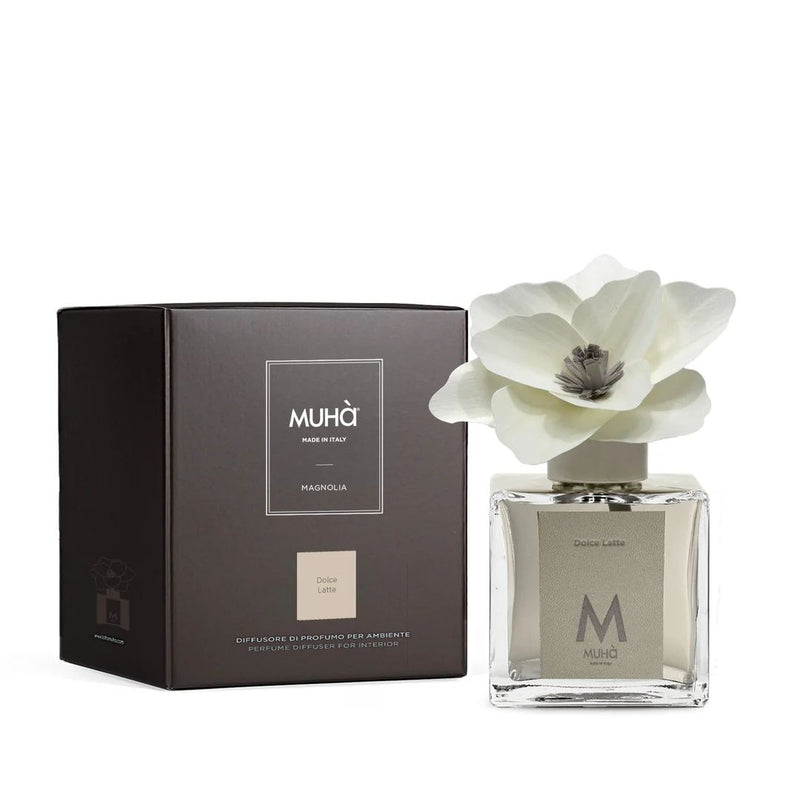 Muhà Diffuseur de parfum Magnolia Doux Lait 250 ml