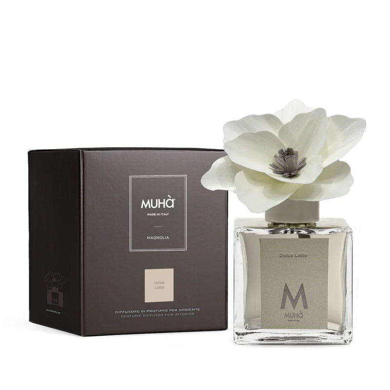 Muhà Diffuseur de parfum Magnolia Doux Lait 500 ml