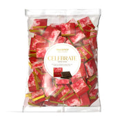 Mini barres de chocolat noir Napolitains Celebrate de Maxtris, rouge, 1 kg