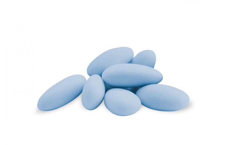 Maxtris Dragées Dragées Chocolat Noir Classique Bleu 1 Kg