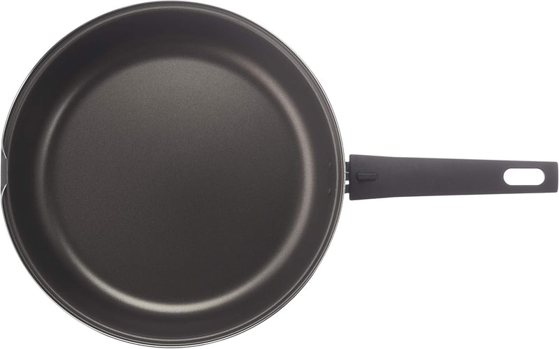 AGNELLI Four Double en Aluminium Antiadhésif avec Poignées en Bakélite D 28 cm
