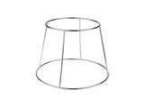 AGNELLI Support de plateau en acier chromé D 19 / 28 cm