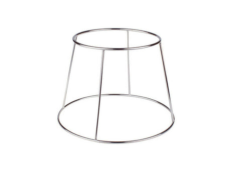 AGNELLI Support de plateau en acier chromé D 19 / 28 cm
