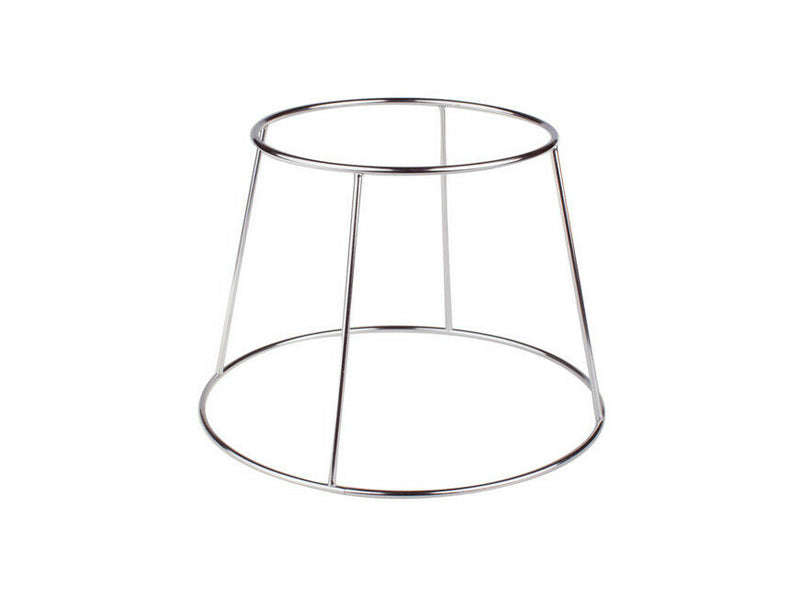 AGNELLI Support de plateau en acier chromé D 19 / 28 cm