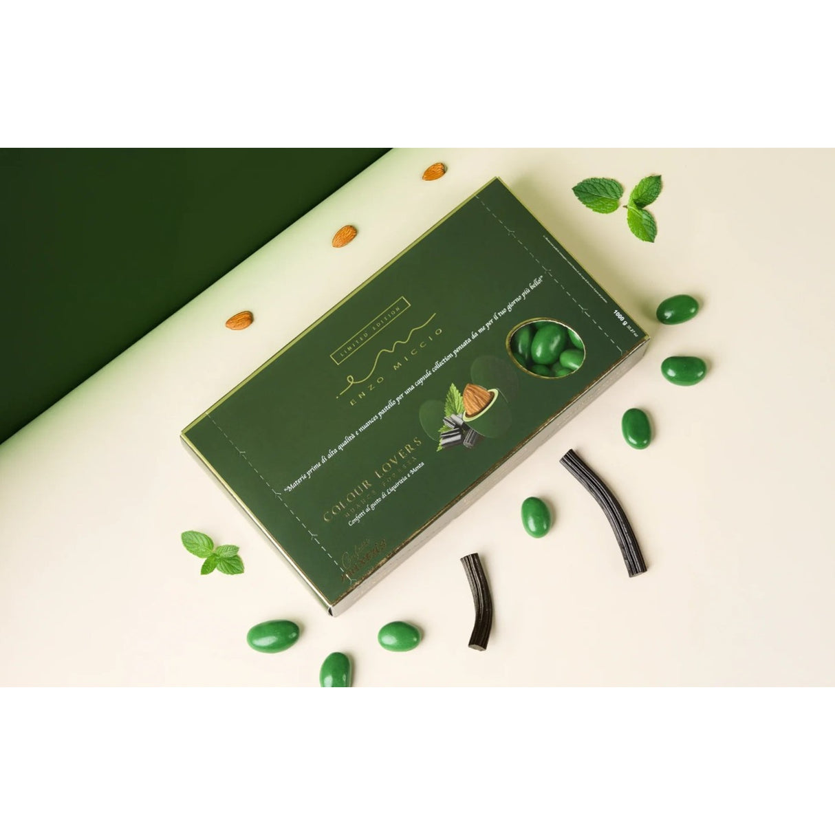 Maxtris Confetti Enzo Miccio Nuance Réglisse Forestière et Menthe 1 Kg 