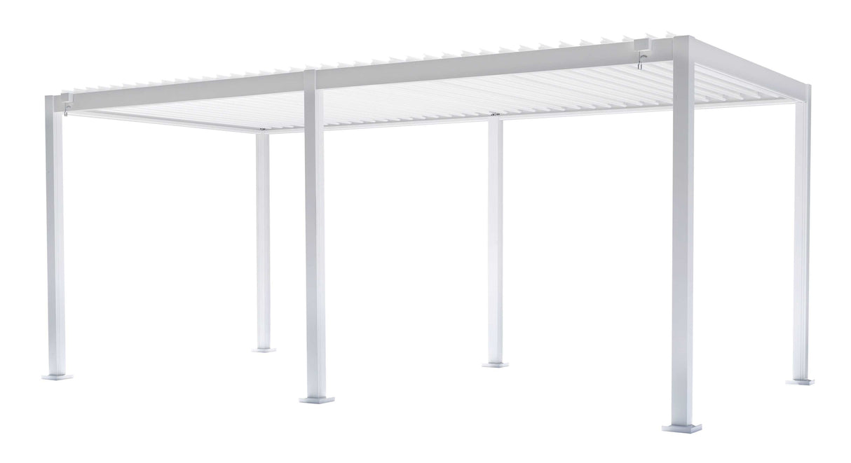 Pergola Texas 3 x 6 cm blanche