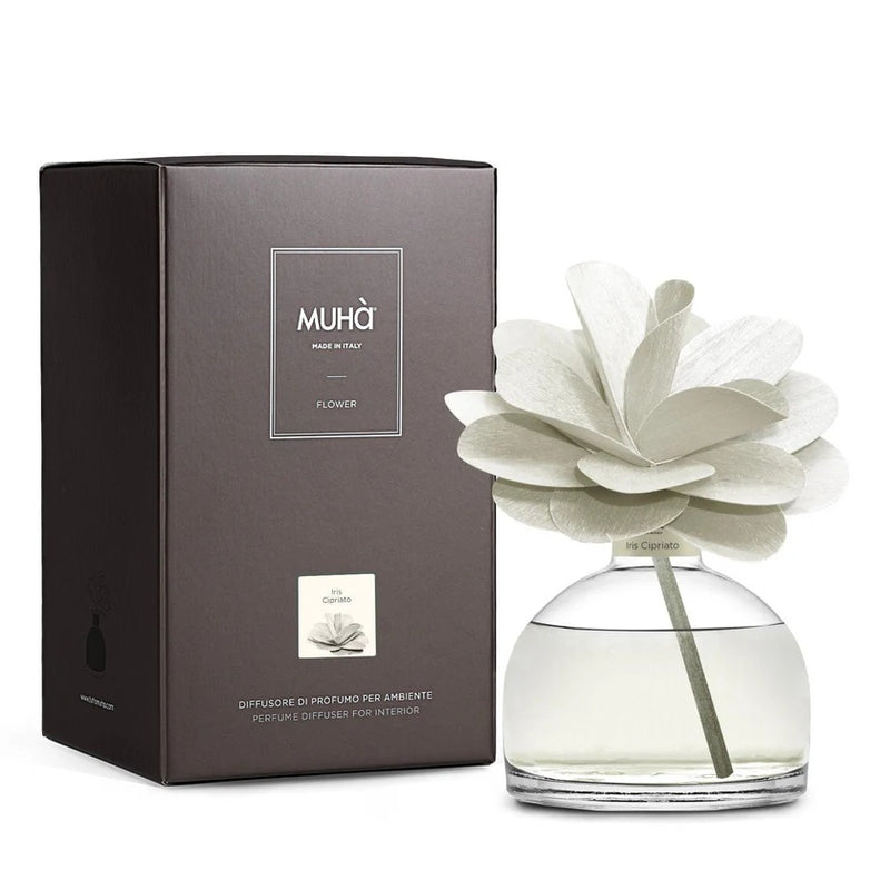 Muhà Flower Diffuseur de Parfum Camélia 200ml Iris Poudré