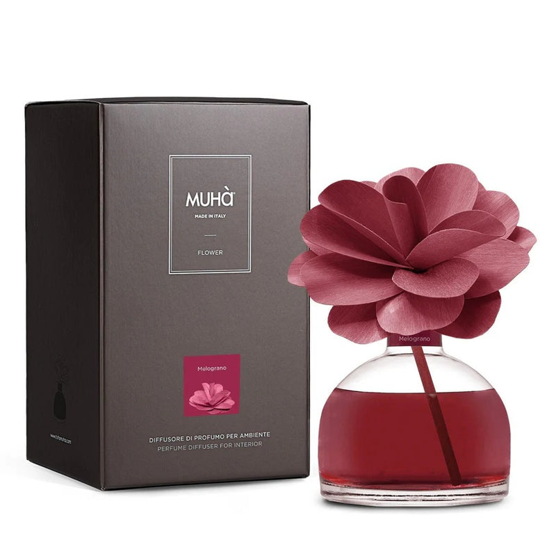 Muhà Flower Diffuseur de parfum Camélia 200 ml Grenade
