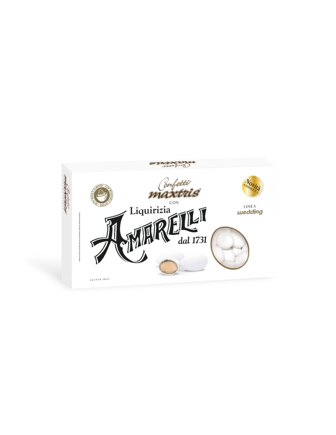 Maxtris Amarelli Confettis Chocolat Blanc 1 Kg