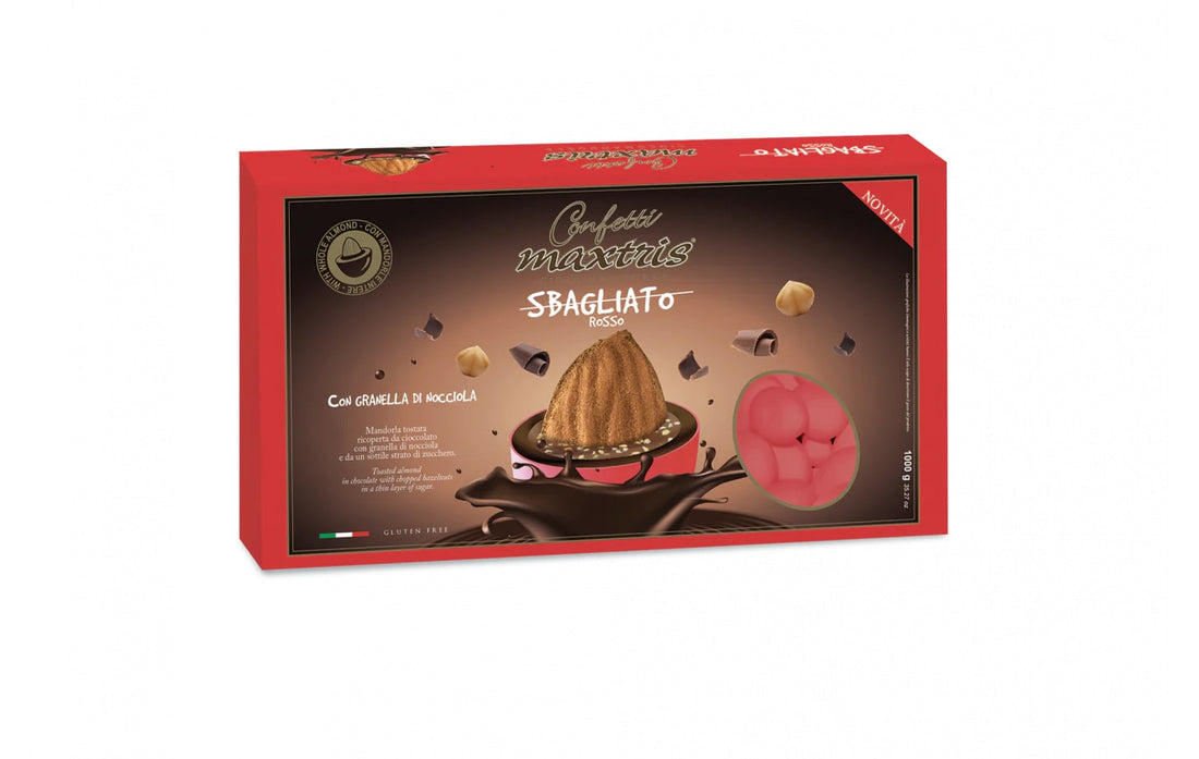 Grains de noisettes rouges Maxtris Dragées 1 kg