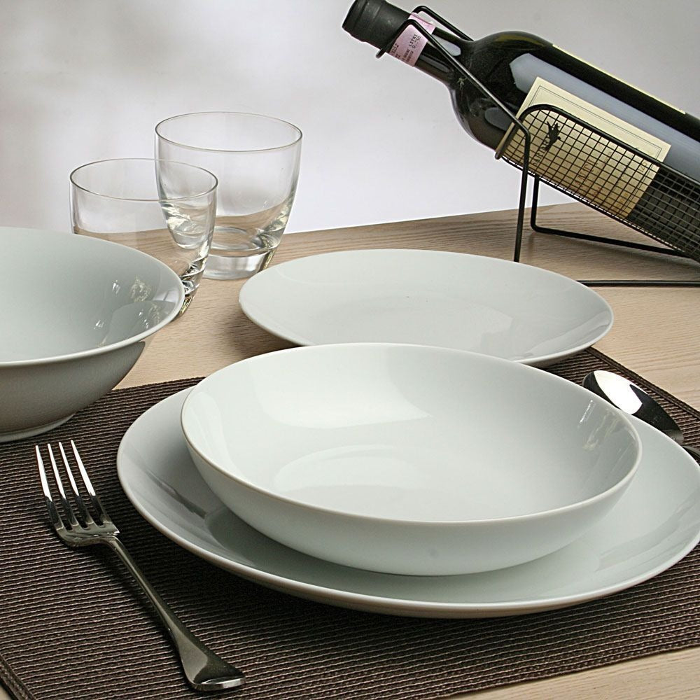 tognana tognana servizio tavola metropolis 18 pz porcellana bianca ean 8000257193533