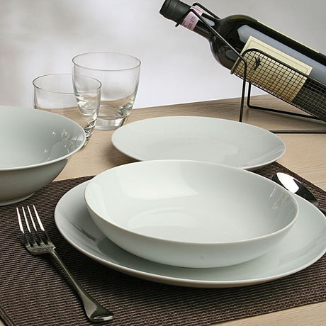 tognana tognana servizio tavola metropolis 18 pz porcellana bianca ean 8000257193533