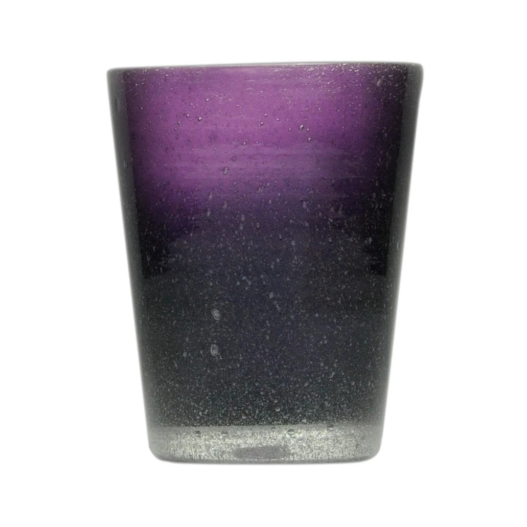 Zani Serafino Gobelet à Eau Violet 30cl en Pâte de Verre